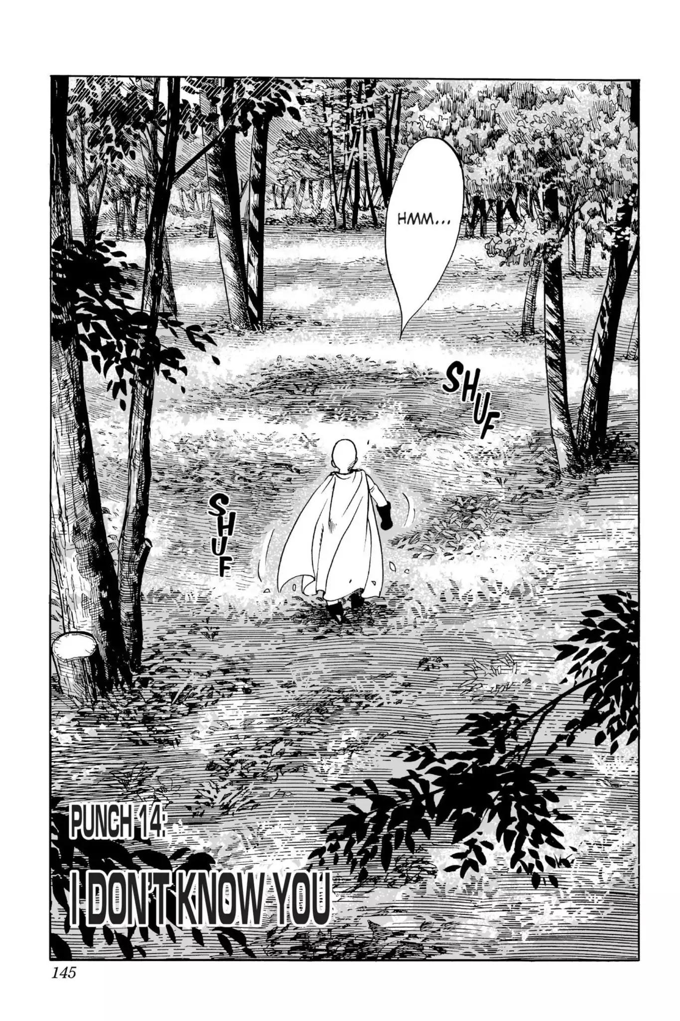 One-Punch Man Chapter 14 - Page 1