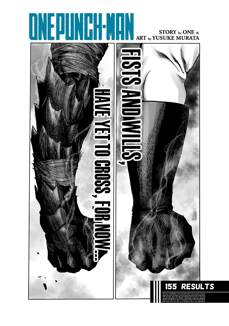 One-Punch Man Chapter 155 - Page 1