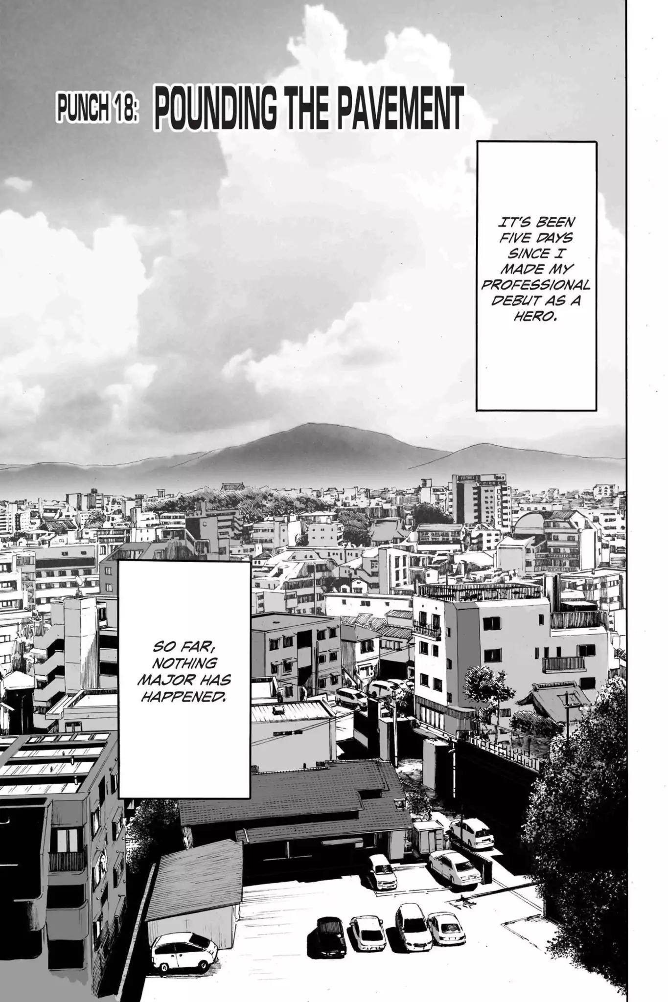 One-Punch Man Chapter 18 - Page 1