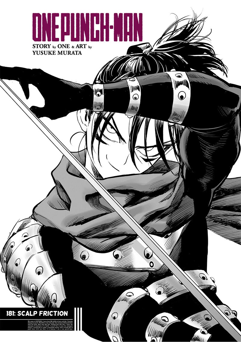 One-Punch Man Chapter 181 - Page 1