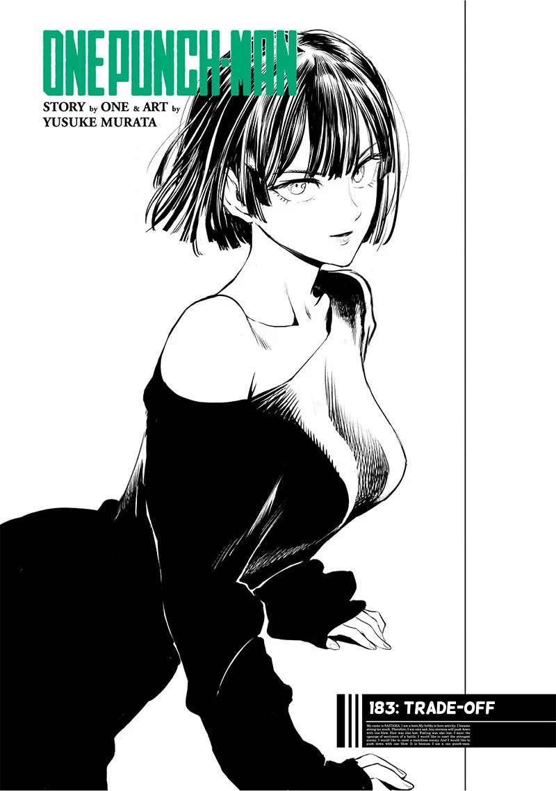 One-Punch Man Chapter 183 - Page 1
