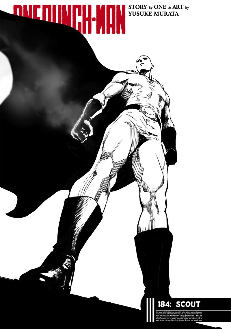 One-Punch Man Chapter 184 - Page 1