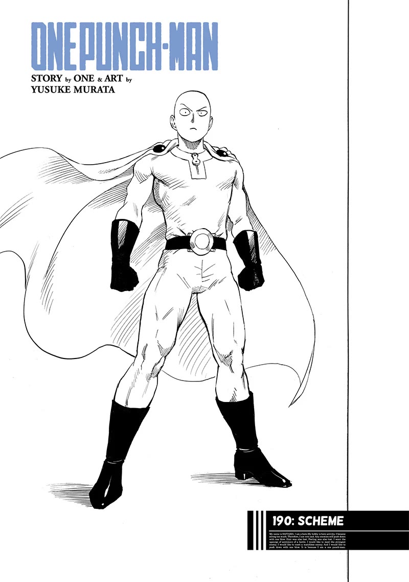 One-Punch Man Chapter 190 - Page 1
