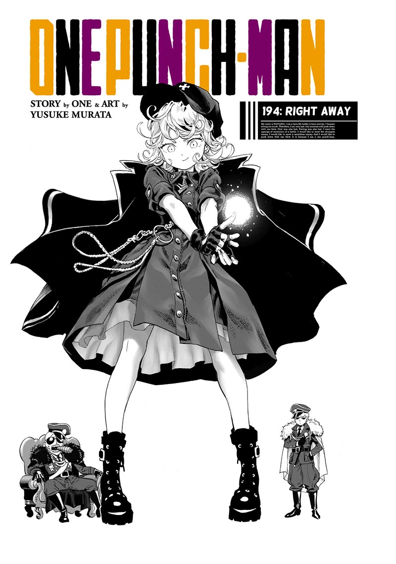 One-Punch Man Chapter 194 - Page 1