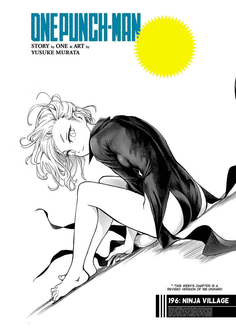 One-Punch Man Chapter 196 - Page 1
