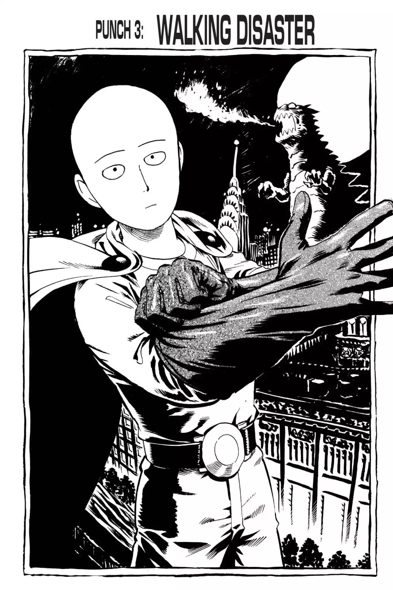 One-Punch Man Chapter 3 - Page 1
