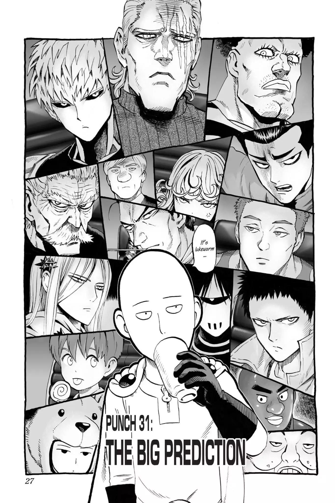 One-Punch Man Chapter 31 - Page 1