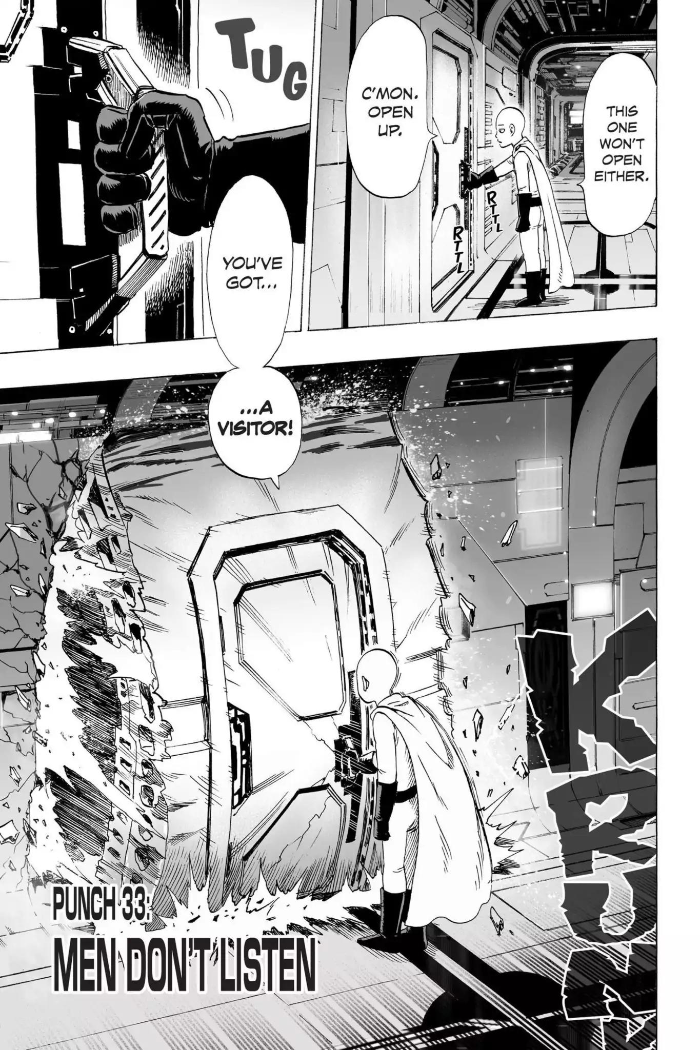One-Punch Man Chapter 33 - Page 1