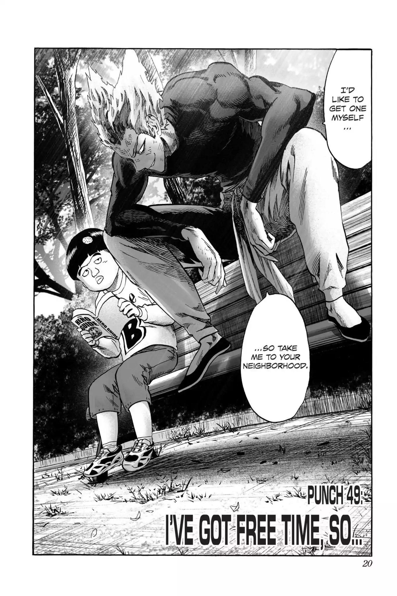 One-Punch Man Chapter 49 - Page 1