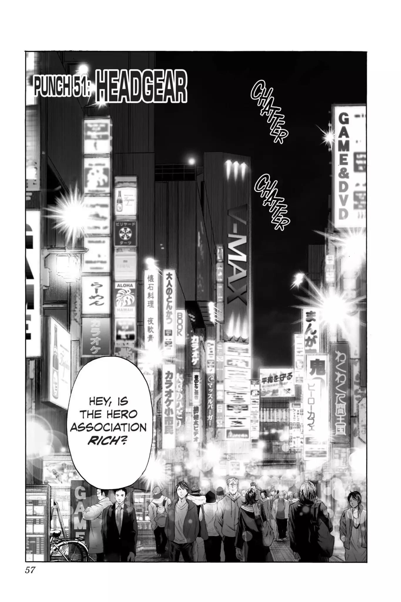 One-Punch Man Chapter 51 - Page 1