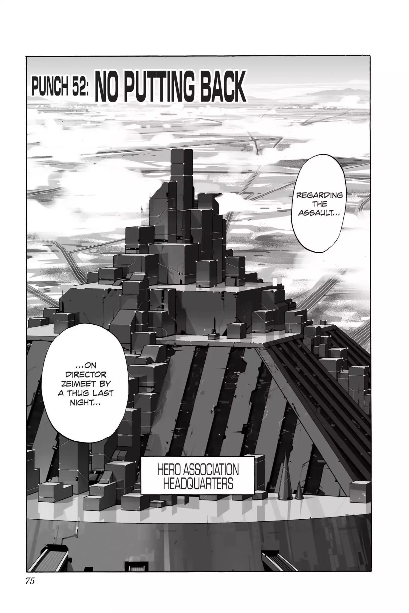 One-Punch Man Chapter 52 - Page 1