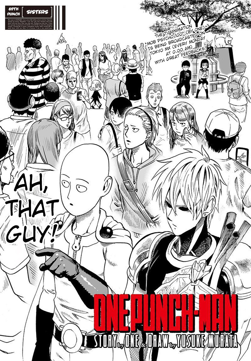 One-Punch Man Chapter 65 - Page 1