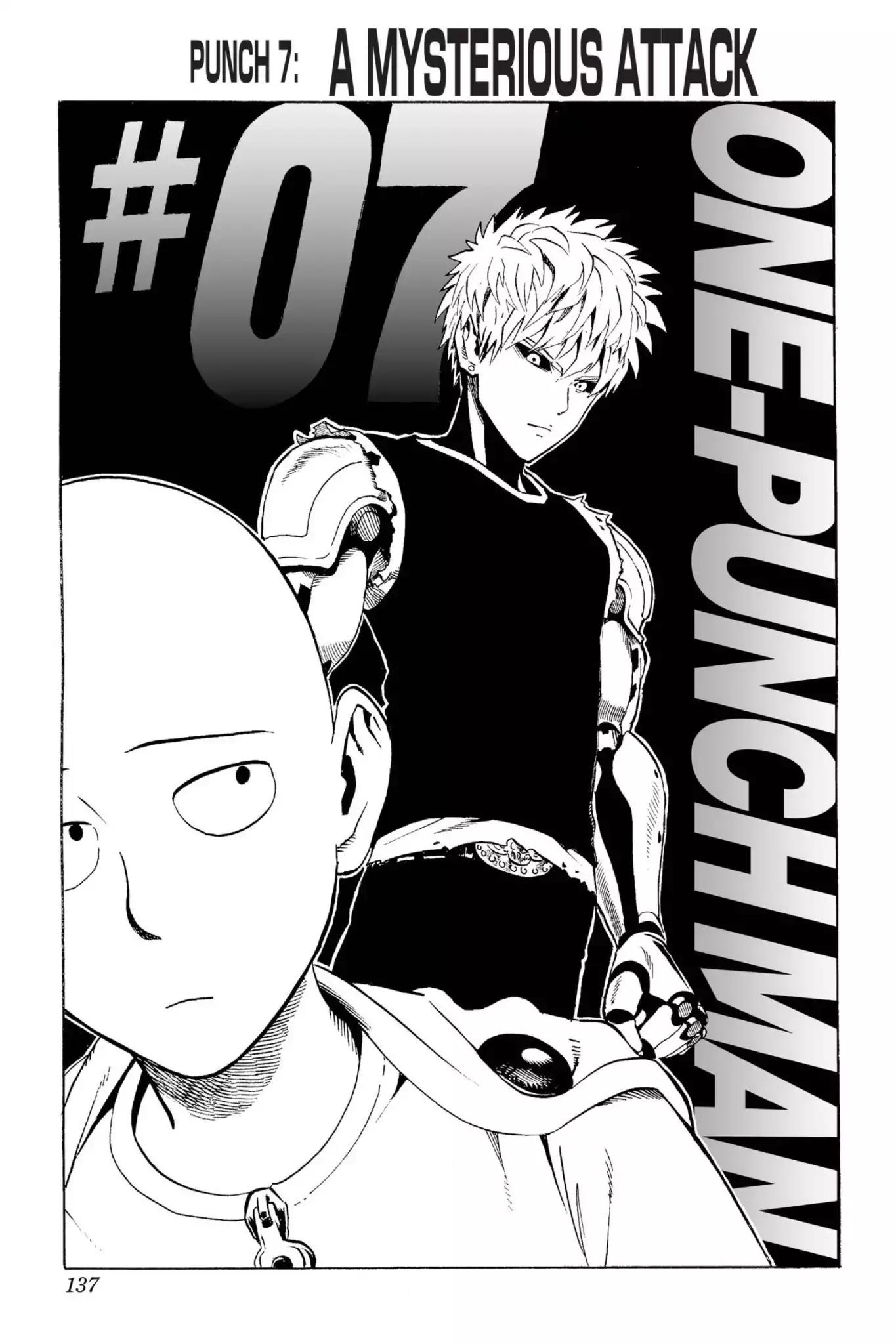One-Punch Man Chapter 7 - Page 1