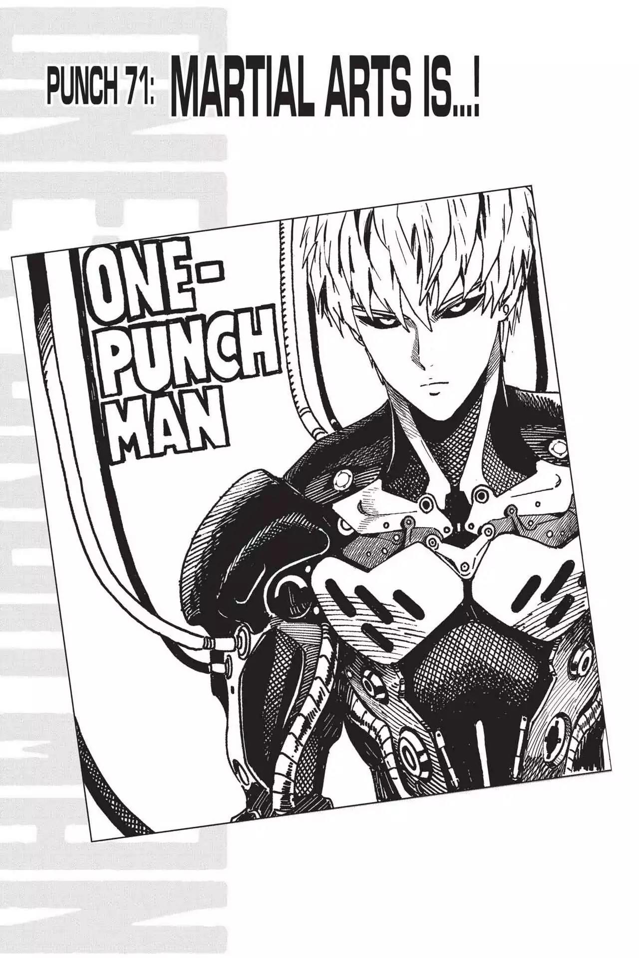 One-Punch Man Chapter 71 - Page 1