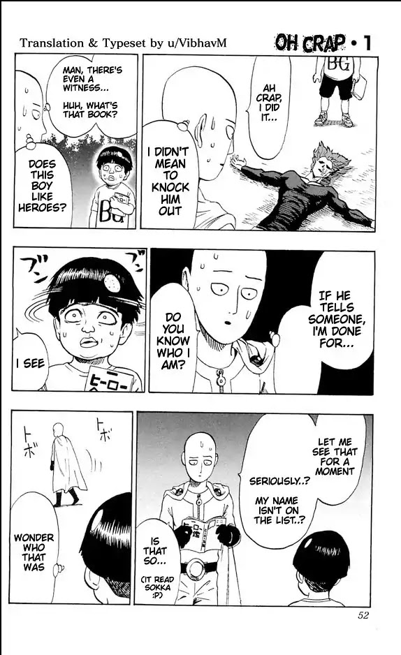 One-Punch Man Chapter 89.1 - Page 1