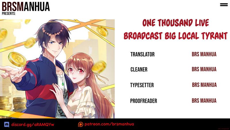 One Thousand Live Broadcast Big Local Tyrant Chapter 8 - Page 1