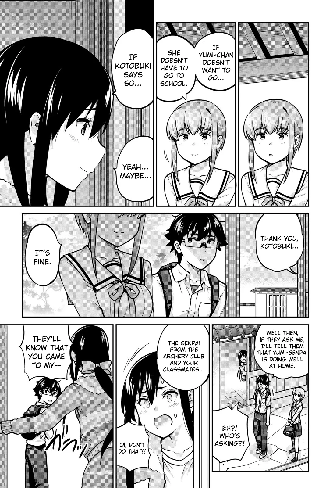 Onegai, Nugashite. Chapter 38 - Page 9