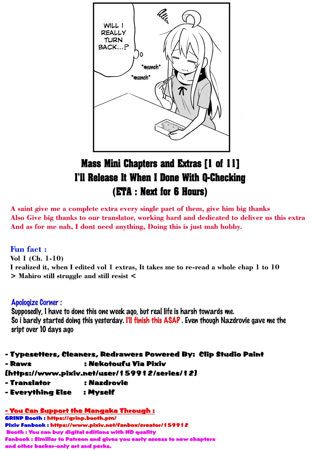 Onii-chan Is Done For! Chapter 10.9 - Page 19