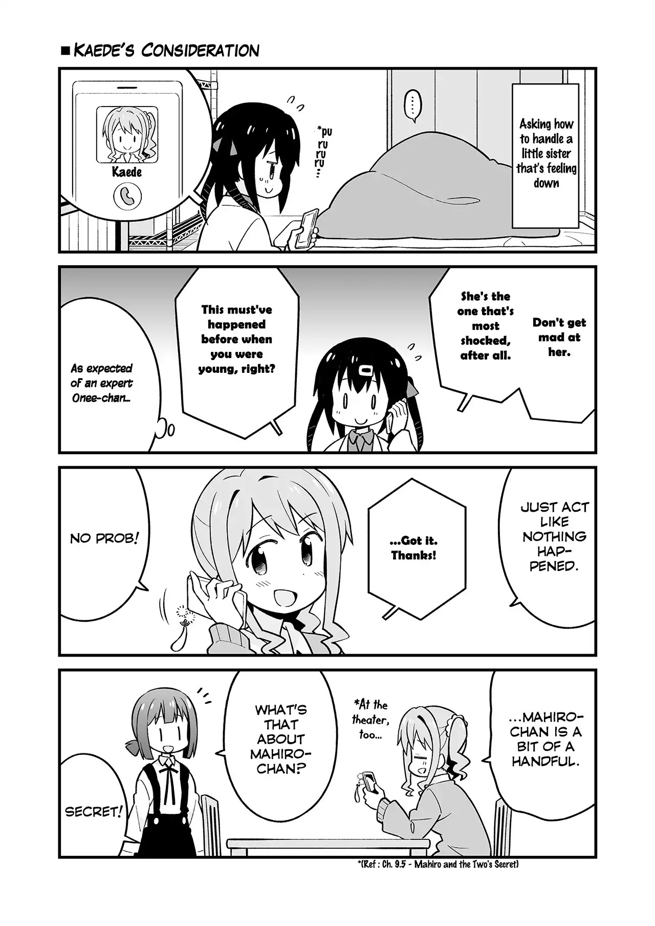 Onii-chan Is Done For! Chapter 21.5 - Page 1