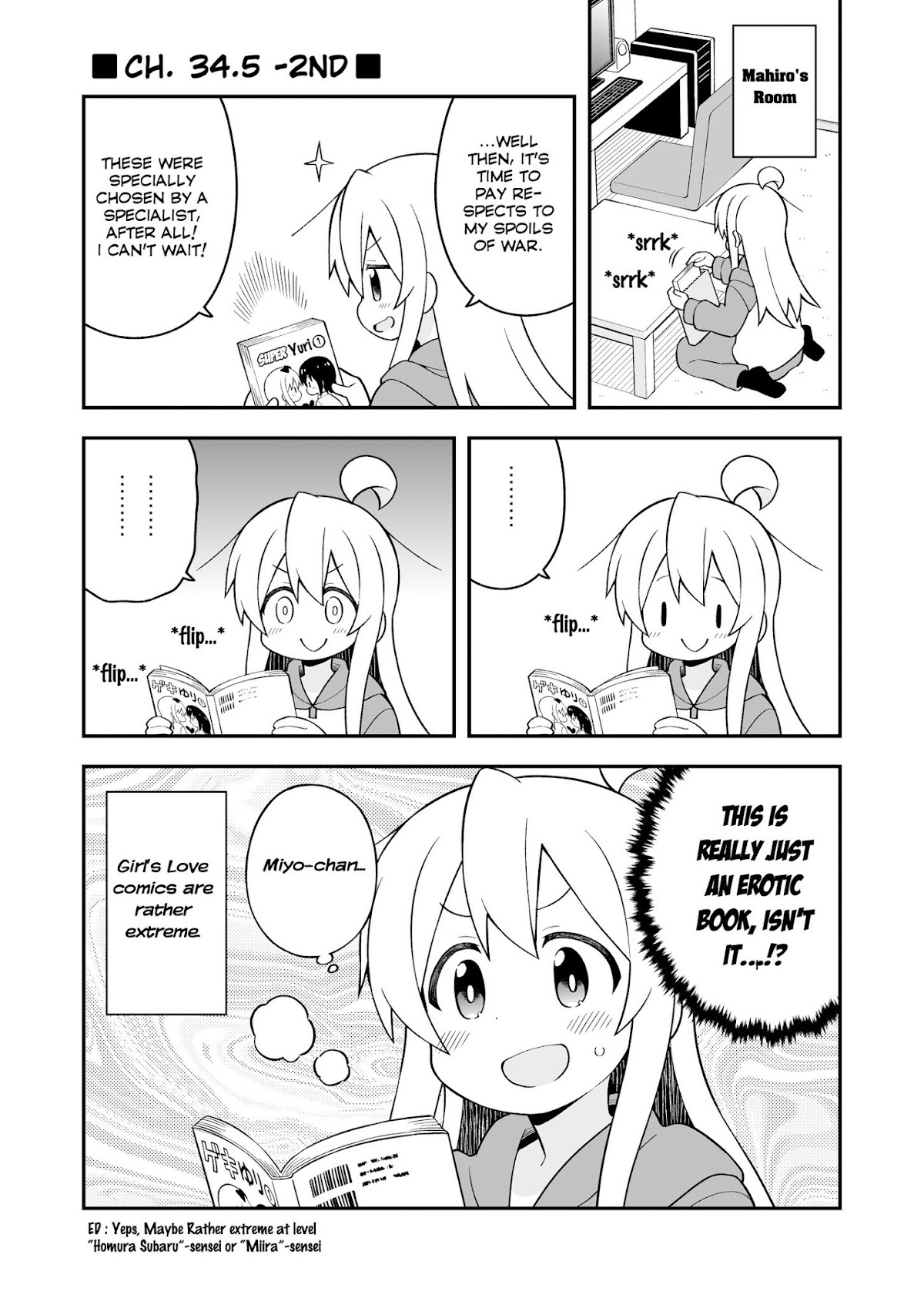 Onii-chan Is Done For! Chapter 37.5 - Page 7