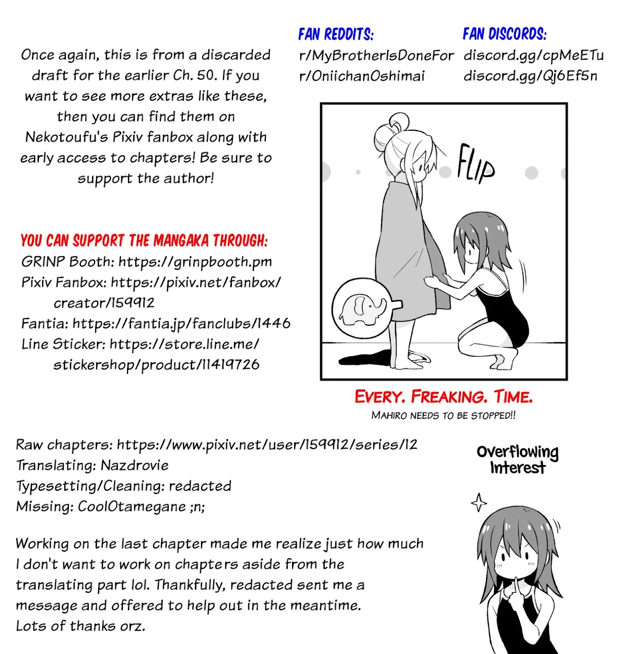 Onii-chan Is Done For! Chapter 50.5 - Page 4