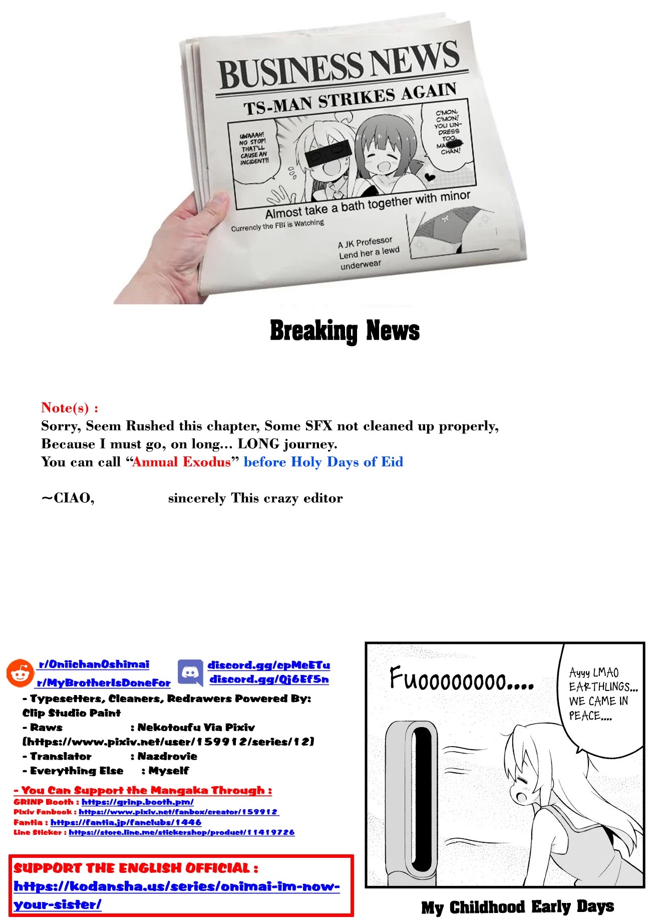 Onii-chan Is Done For! Chapter 63 - Page 22
