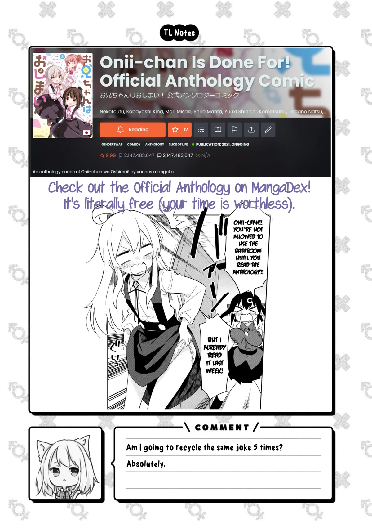 Onii-chan Is Done For! Chapter 66.5 - Page 6