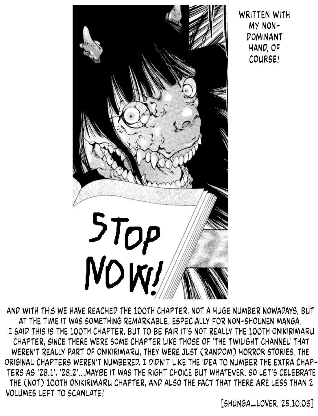 Onikirimaru Chapter 100 - Page 31