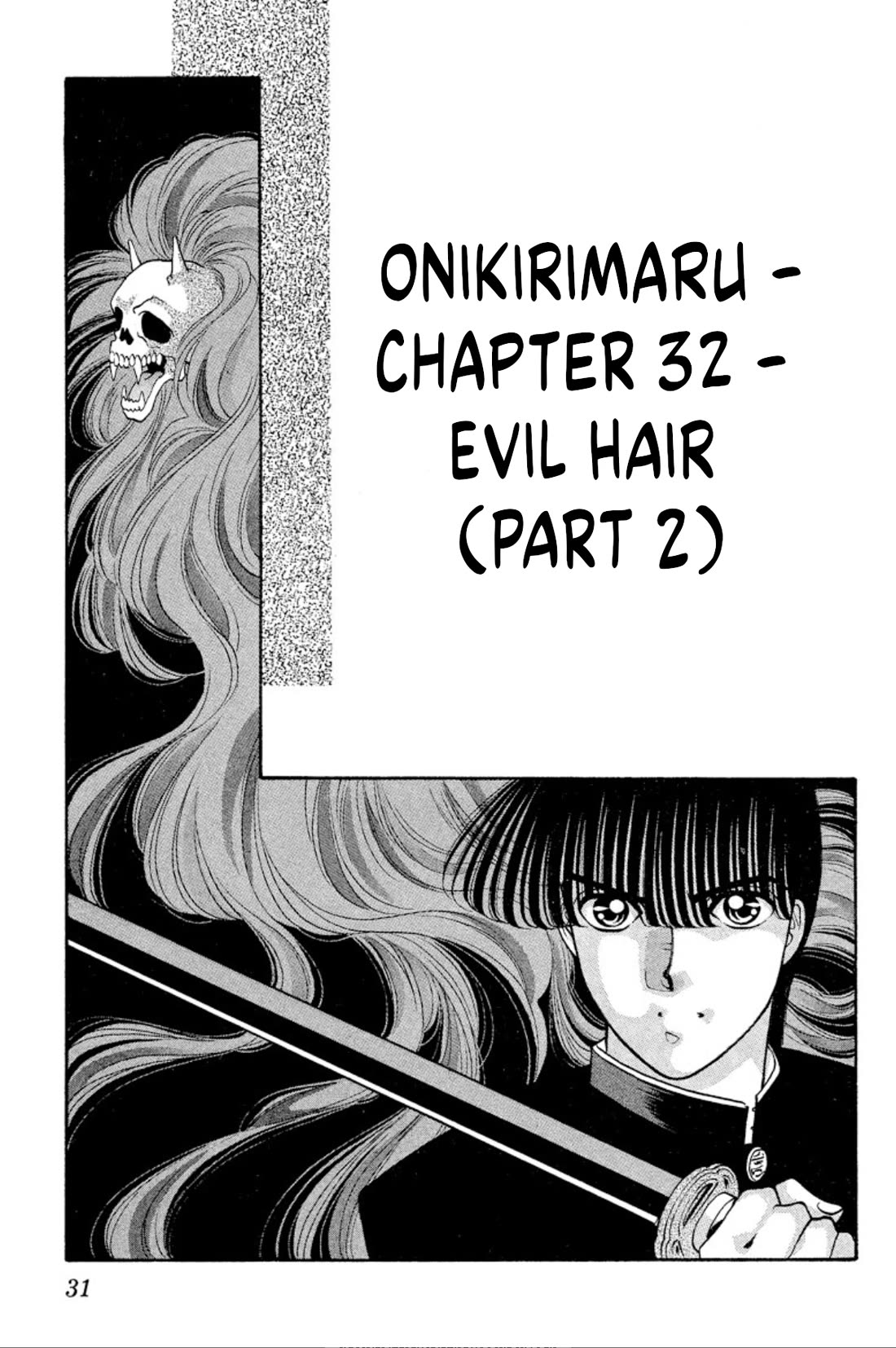 Onikirimaru Chapter 32 - Page 1