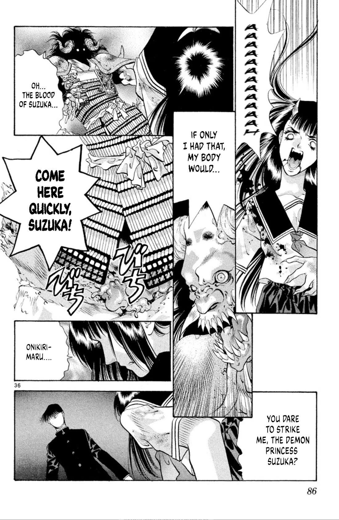 Onikirimaru Chapter 71 - Page 36