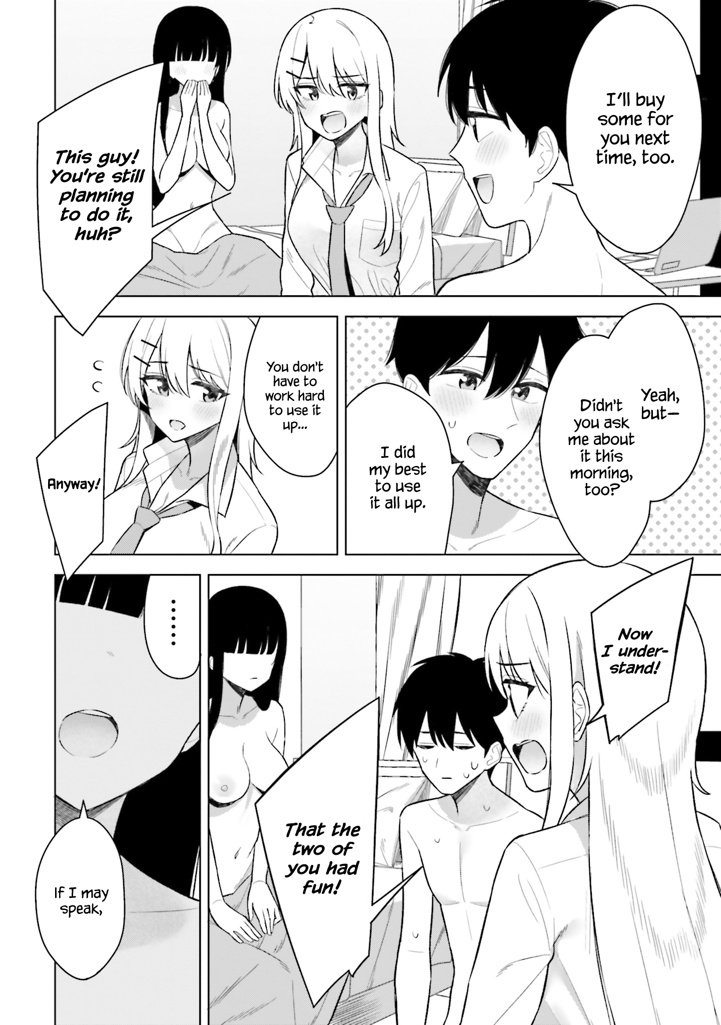 Onna Tomodachi wa Tanomeba Igaito Yarasete Kureru Chapter 15 - Page 11
