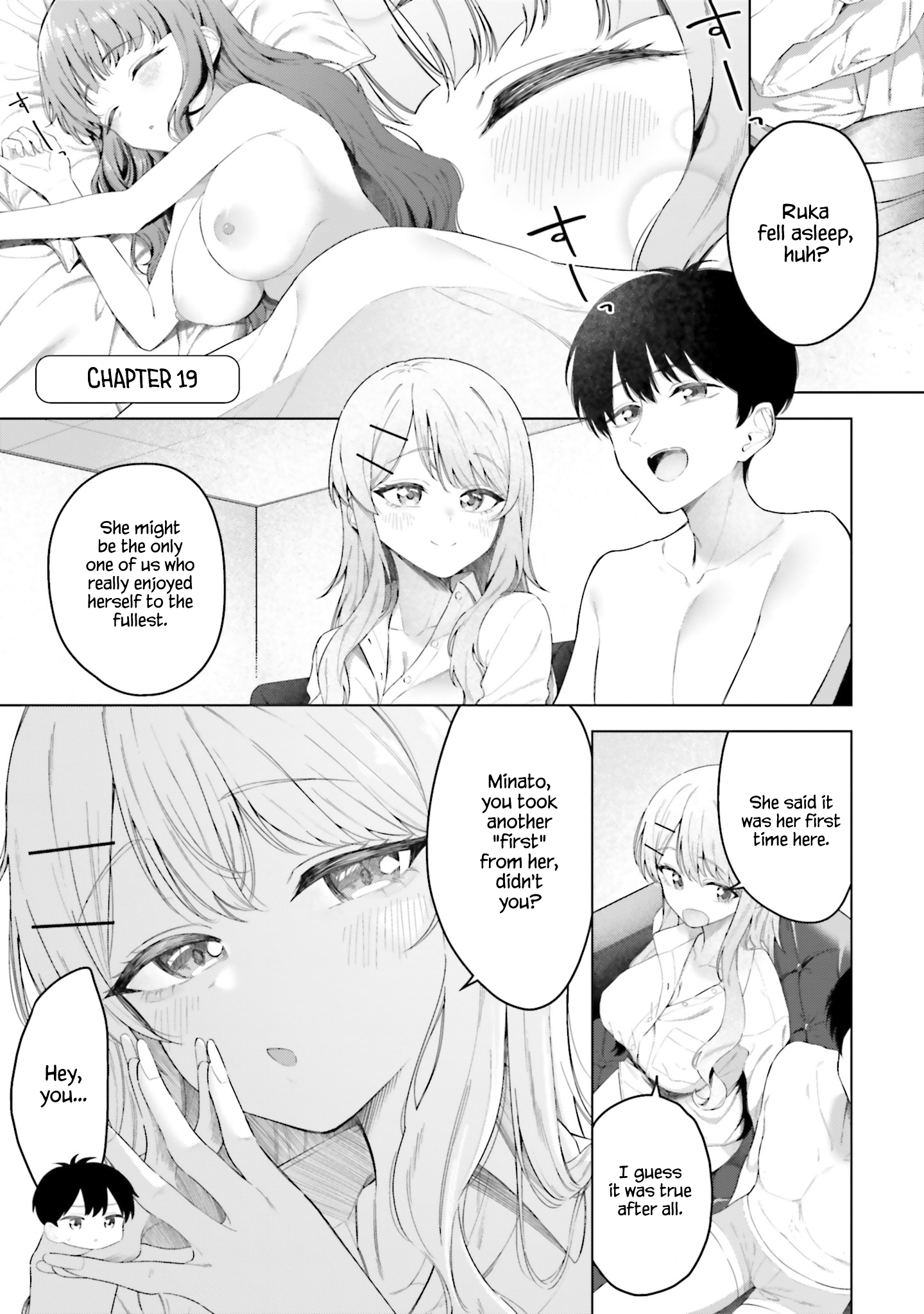 Onna Tomodachi wa Tanomeba Igaito Yarasete Kureru Chapter 19 - Page 2