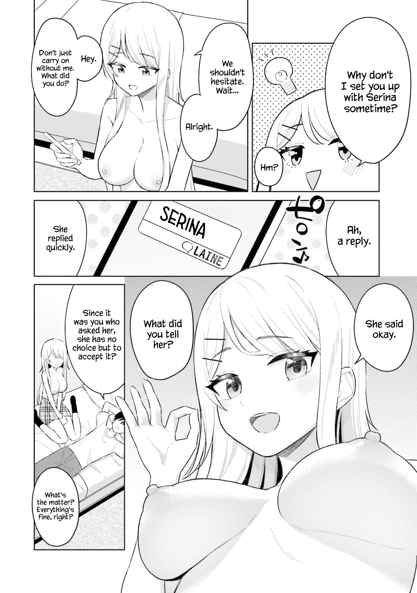 Onna Tomodachi wa Tanomeba Igaito Yarasete Kureru Chapter 4 - Page 15