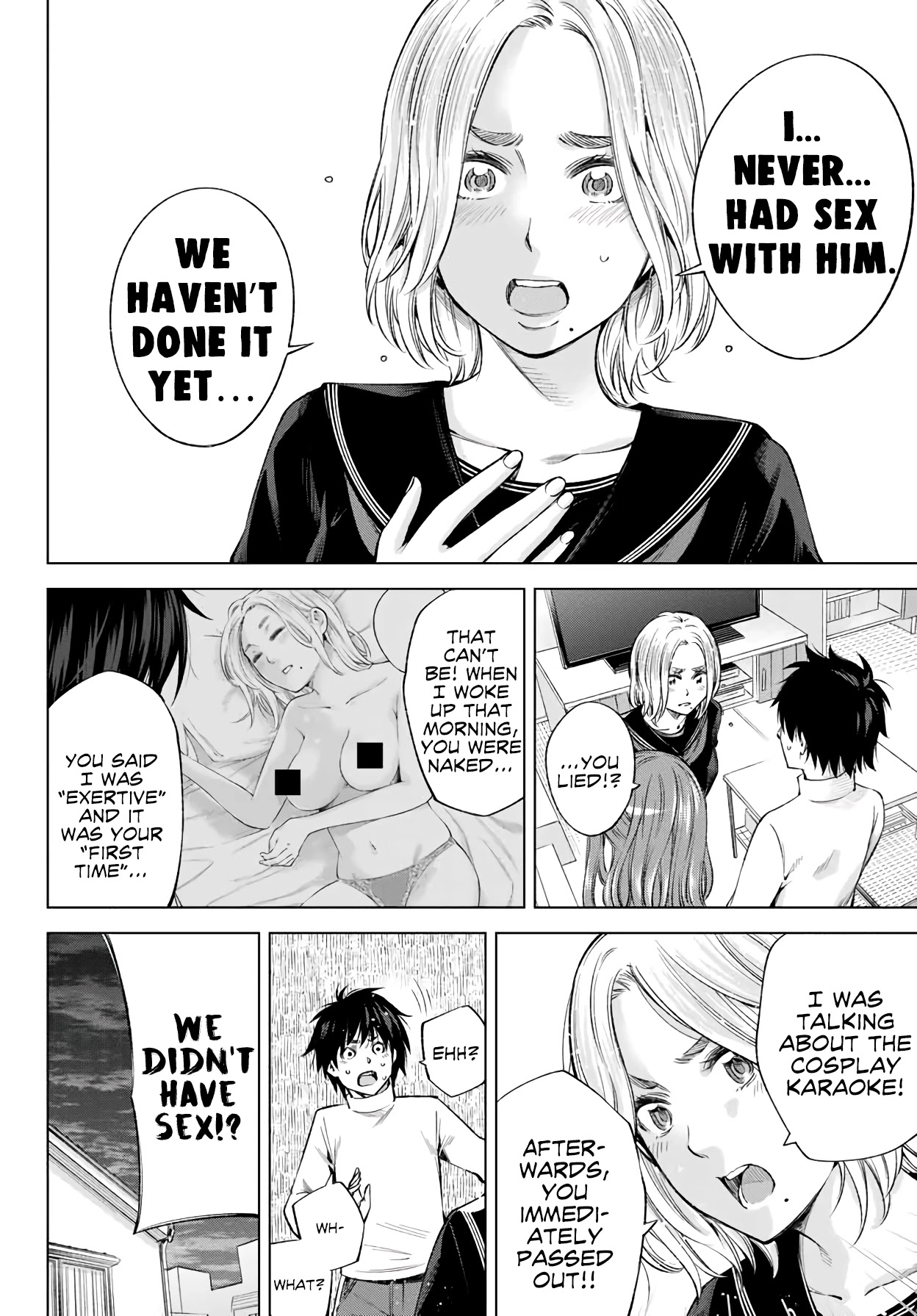 Ora, Yomekko sa ikuda! ~ Kosupure JK no Himitsu no Aijou ~ Chapter 4 - Page 9