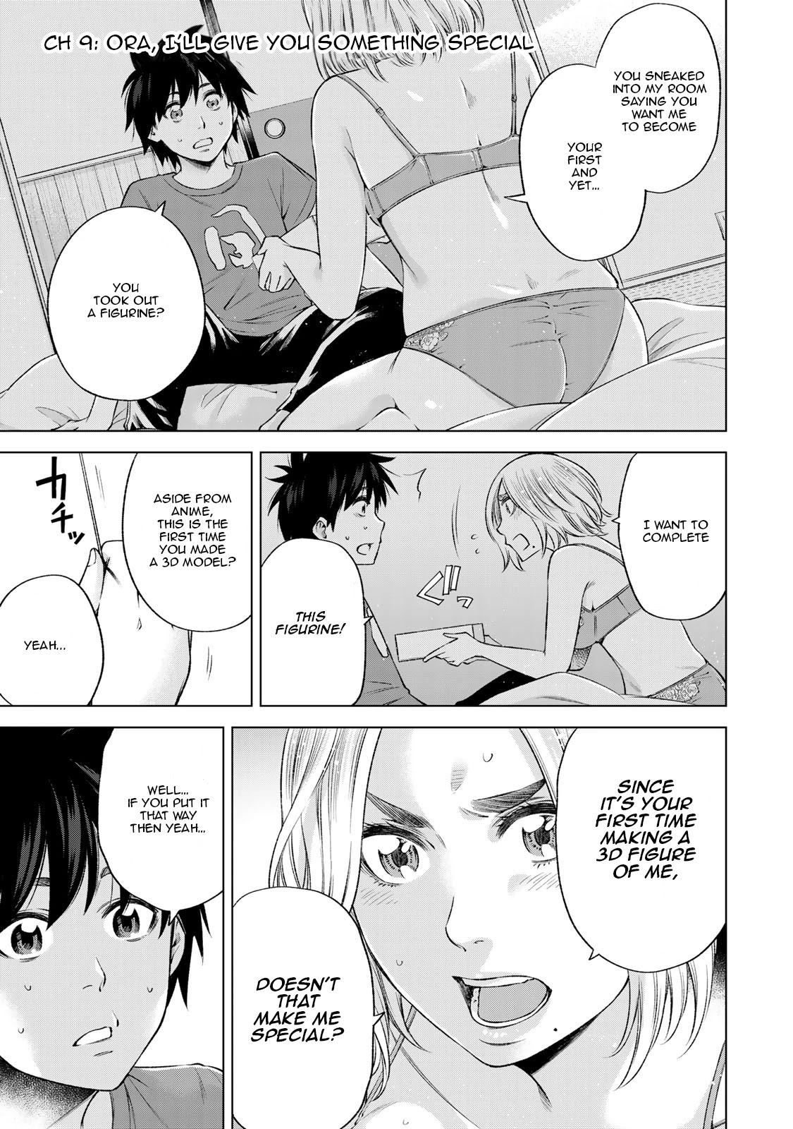 Ora, Yomekko sa ikuda! ~ Kosupure JK no Himitsu no Aijou ~ Chapter 9 - Page 8