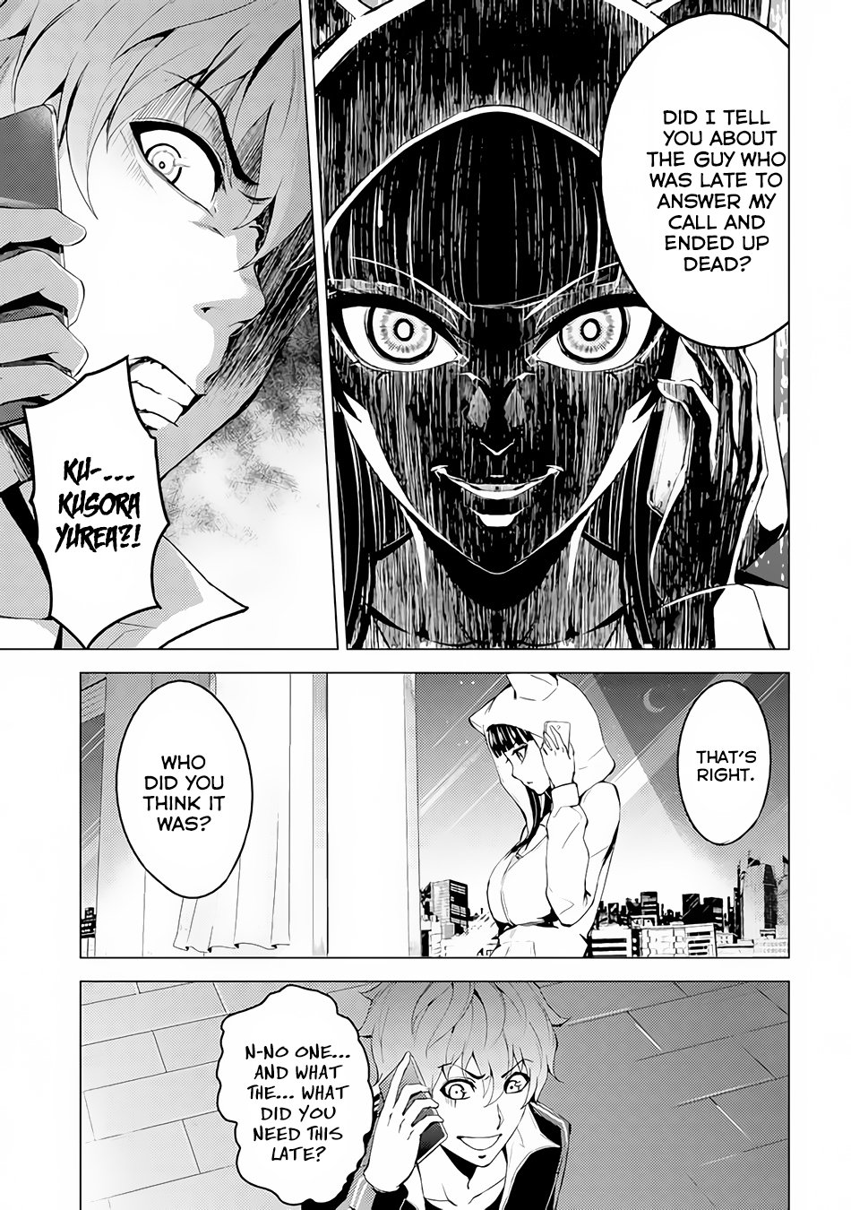 Ore no Genjitsu wa Ren’ai Game?? ka to Omottara Inochigake no Game datta Chapter 11.1 - Page 1