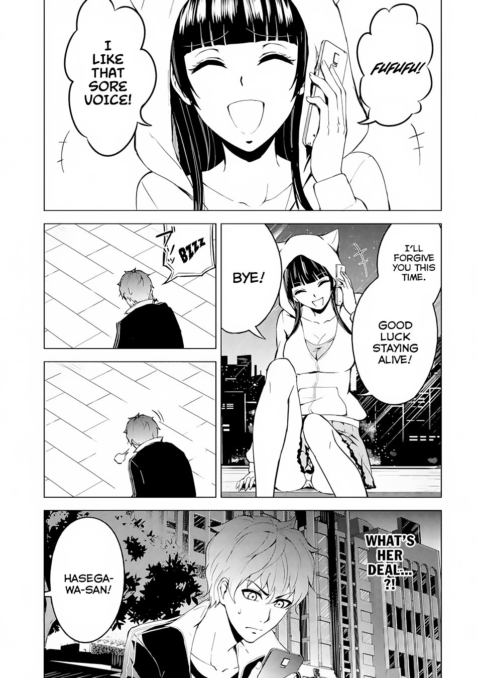 Ore no Genjitsu wa Ren’ai Game?? ka to Omottara Inochigake no Game datta Chapter 11.1 - Page 6