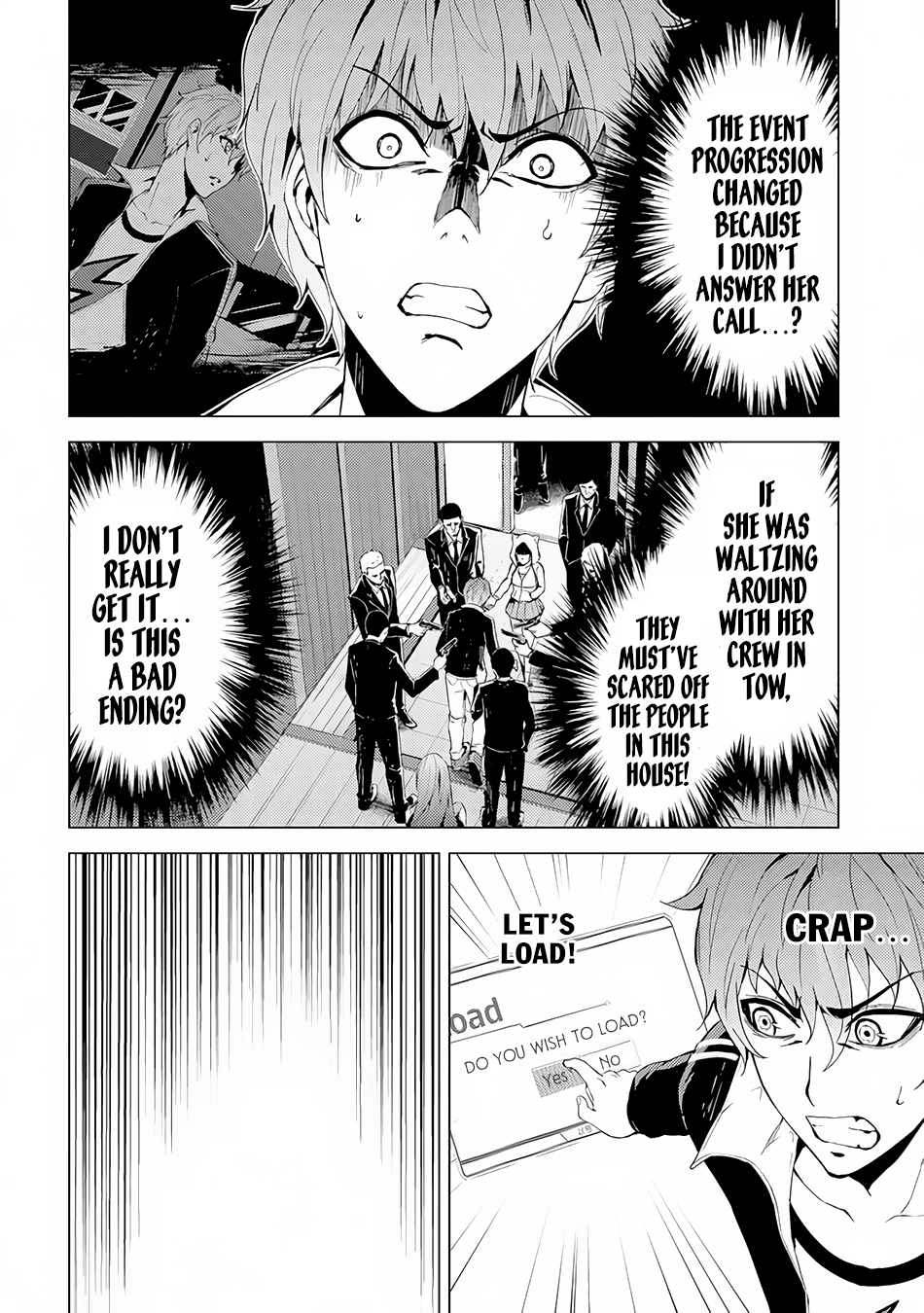 Ore no Genjitsu wa Ren’ai Game?? ka to Omottara Inochigake no Game datta Chapter 12.1 - Page 2