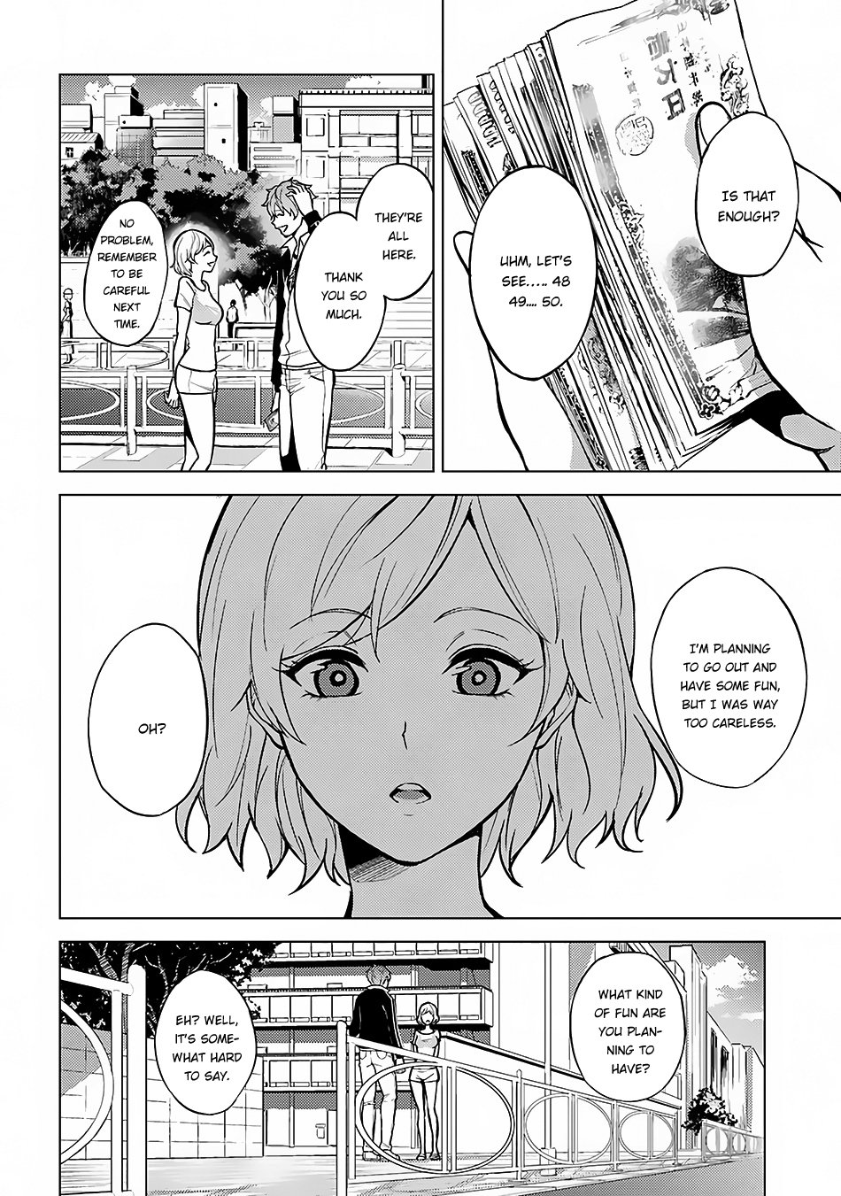Ore no Genjitsu wa Ren’ai Game?? ka to Omottara Inochigake no Game datta Chapter 2 - Page 32