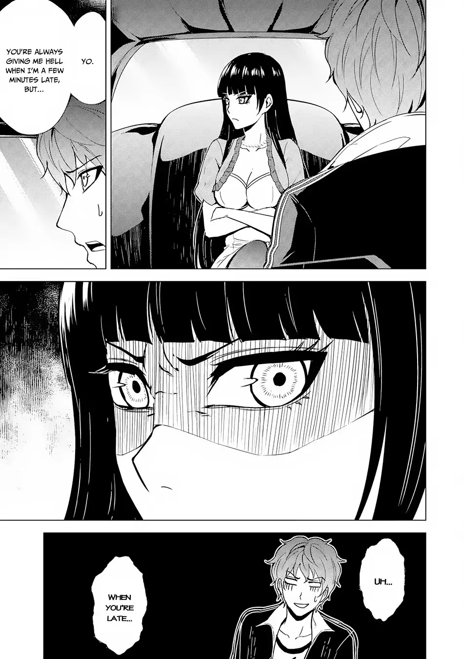 Ore no Genjitsu wa Ren’ai Game?? ka to Omottara Inochigake no Game datta Chapter 21.1 - Page 3
