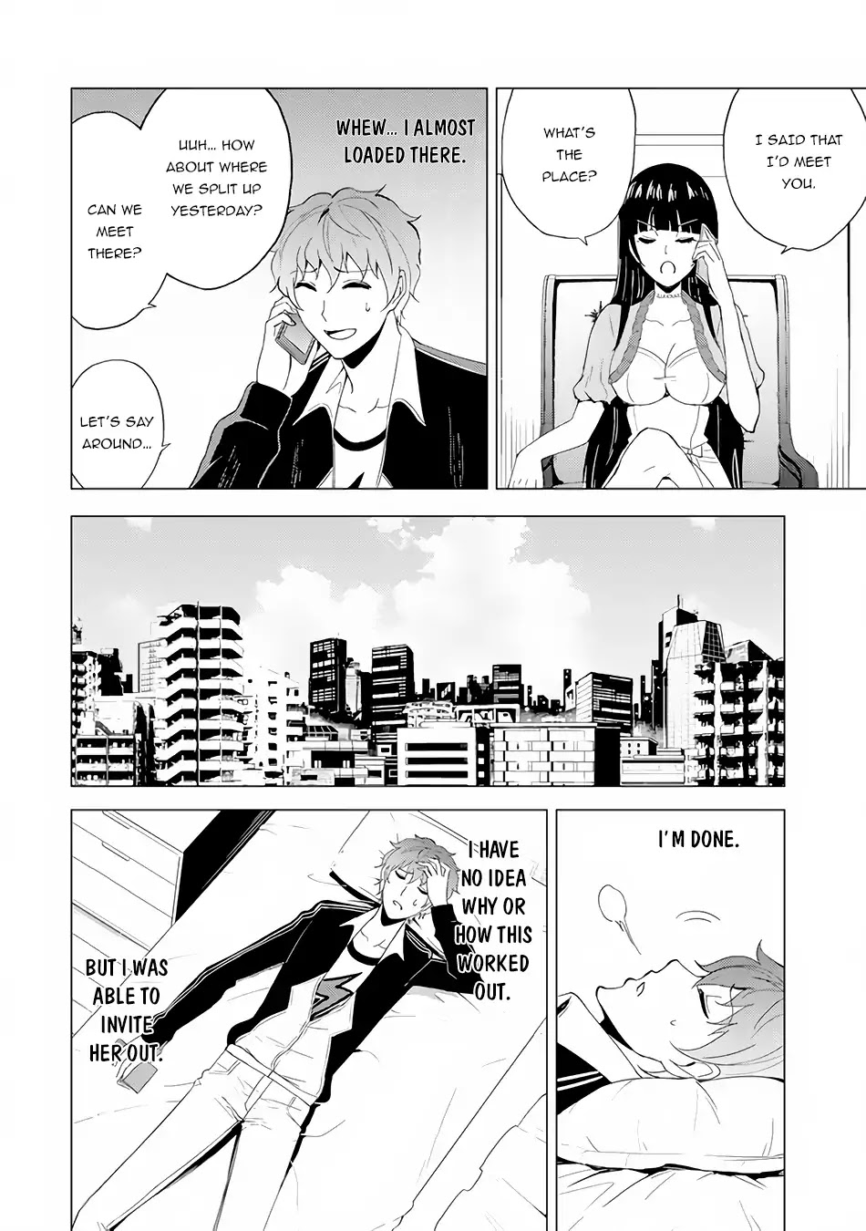 Ore no Genjitsu wa Ren’ai Game?? ka to Omottara Inochigake no Game datta Chapter 22.2 - Page 1