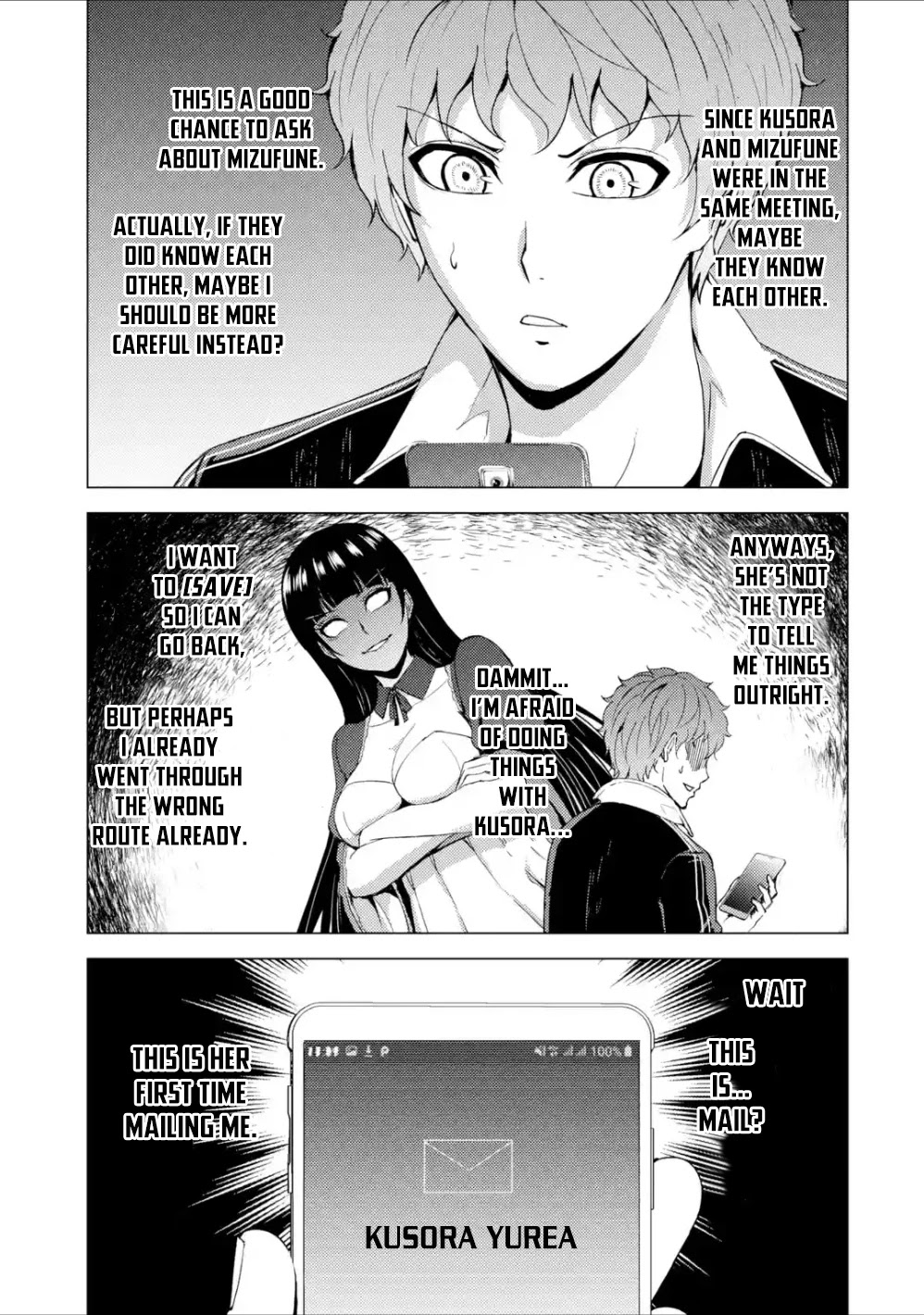 Ore no Genjitsu wa Ren’ai Game?? ka to Omottara Inochigake no Game datta Chapter 38 - Page 3