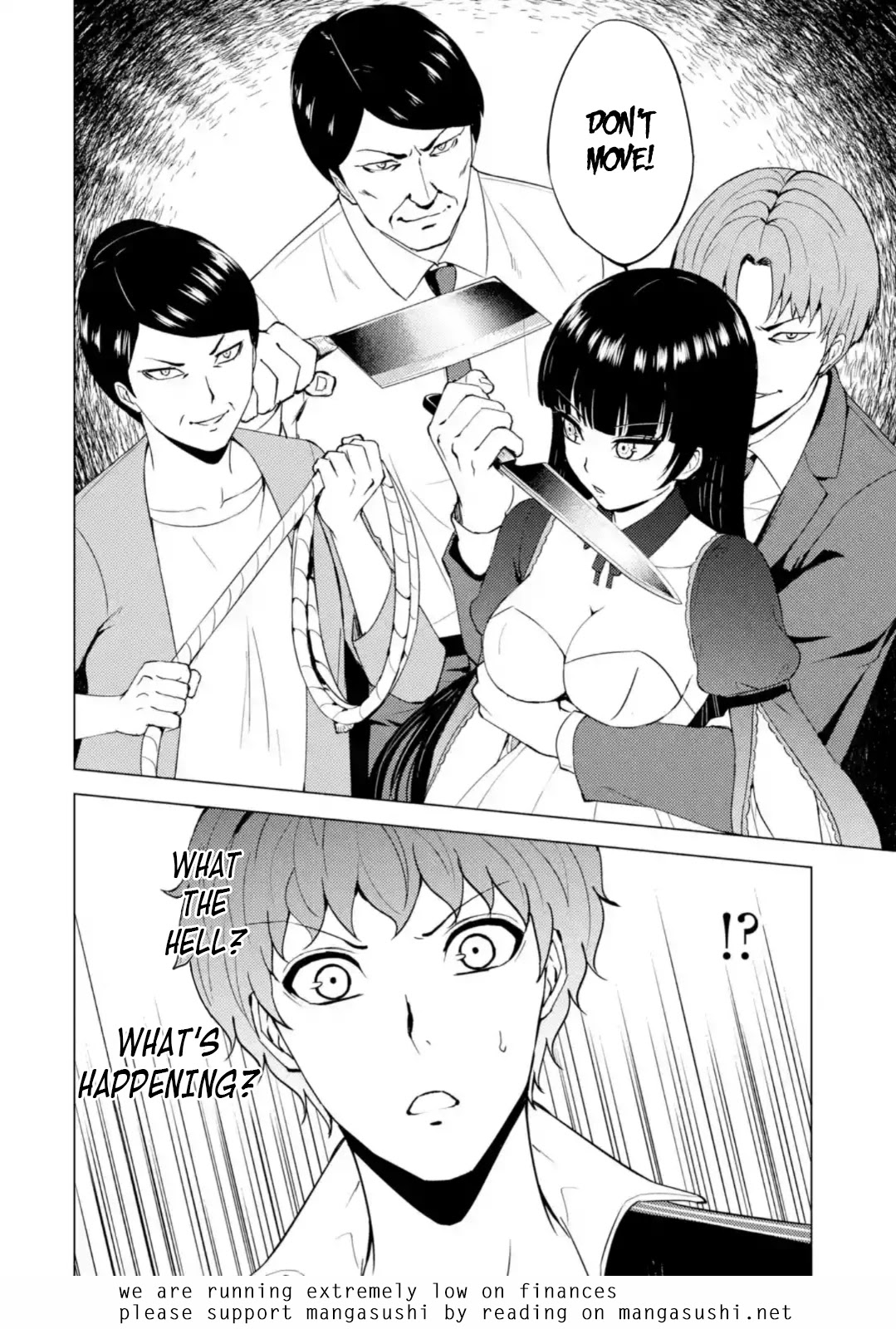 Ore no Genjitsu wa Ren’ai Game?? ka to Omottara Inochigake no Game datta Chapter 46 - Page 45