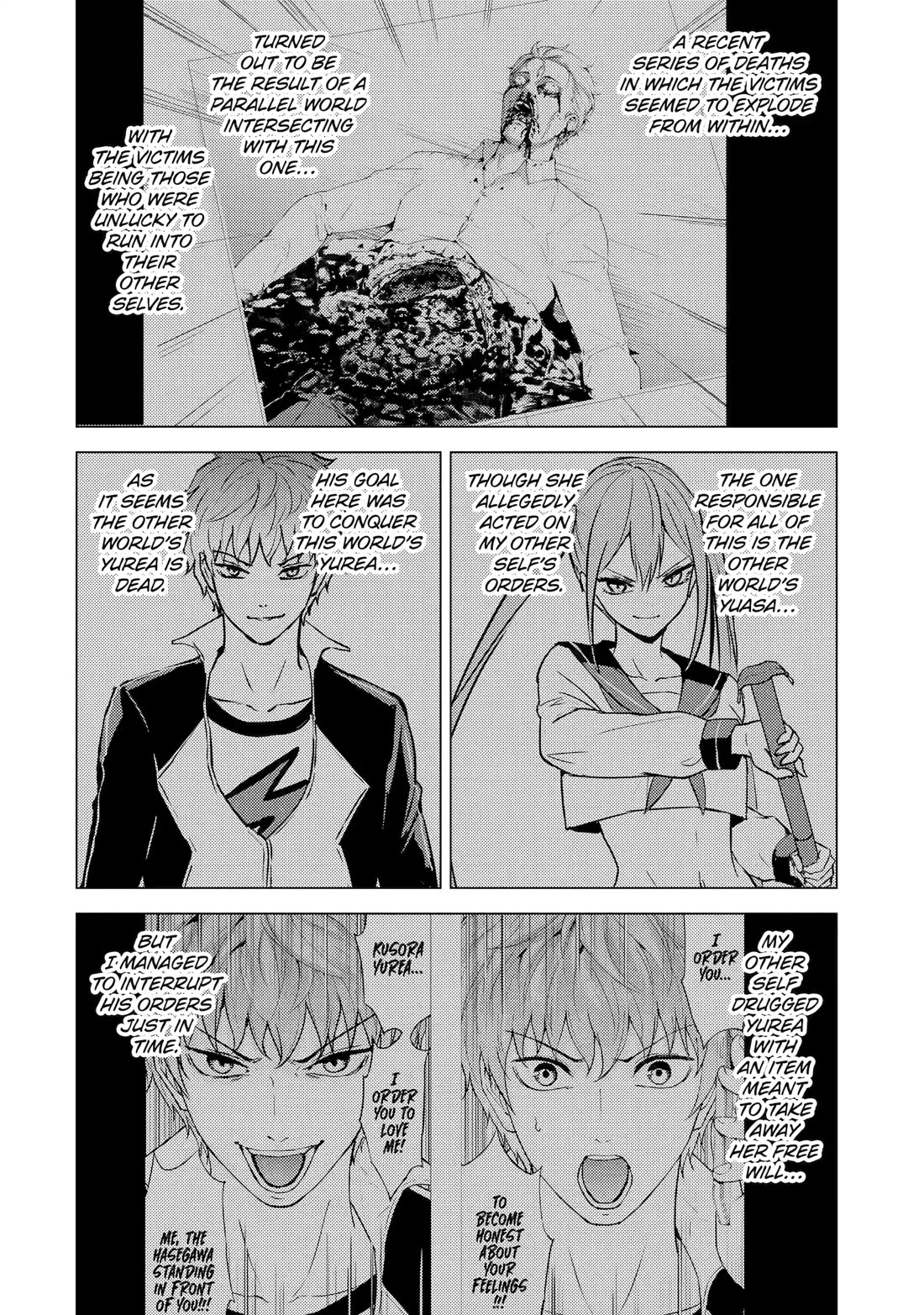 Ore no Genjitsu wa Ren’ai Game?? ka to Omottara Inochigake no Game datta Chapter 83 - Page 1