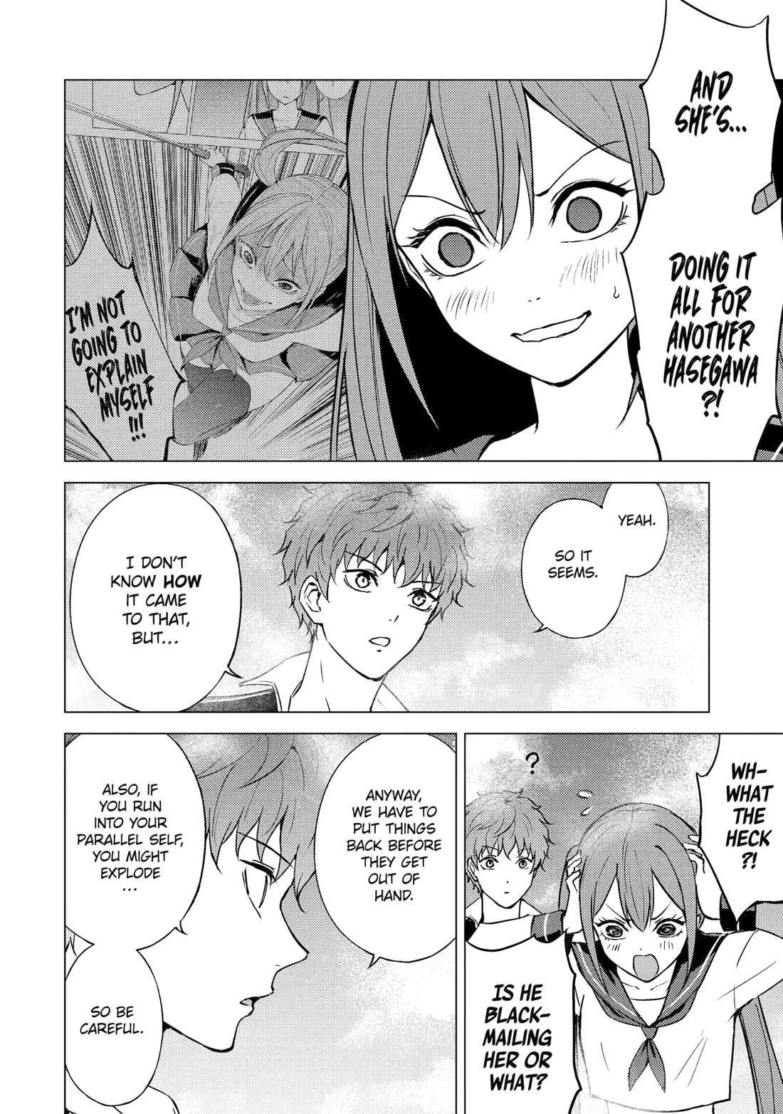 Ore no Genjitsu wa Ren’ai Game?? ka to Omottara Inochigake no Game datta Chapter 83 - Page 32