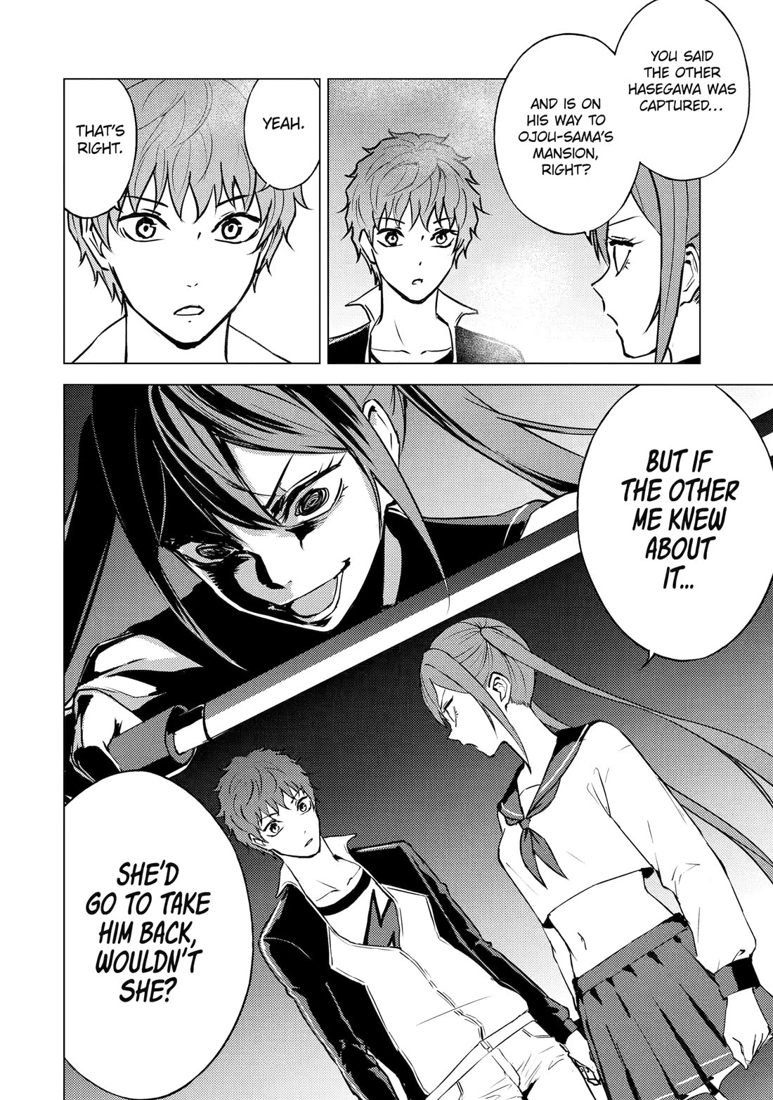 Ore no Genjitsu wa Ren’ai Game?? ka to Omottara Inochigake no Game datta Chapter 83 - Page 36