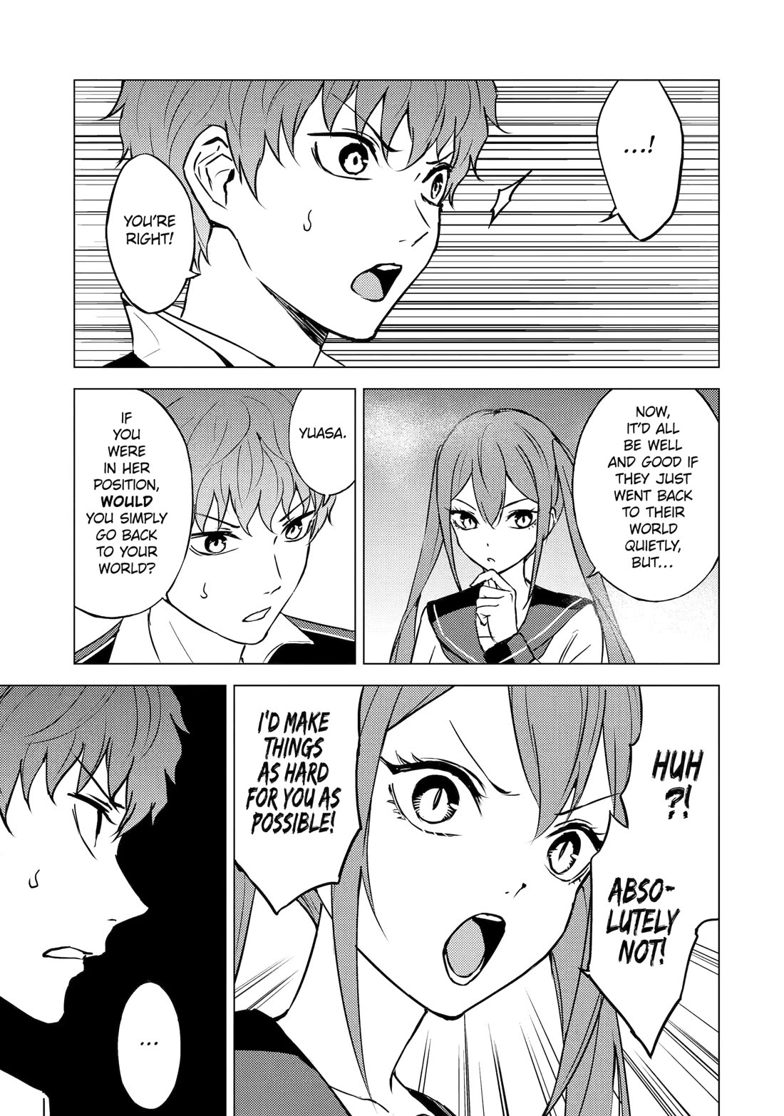 Ore no Genjitsu wa Ren’ai Game?? ka to Omottara Inochigake no Game datta Chapter 83 - Page 37