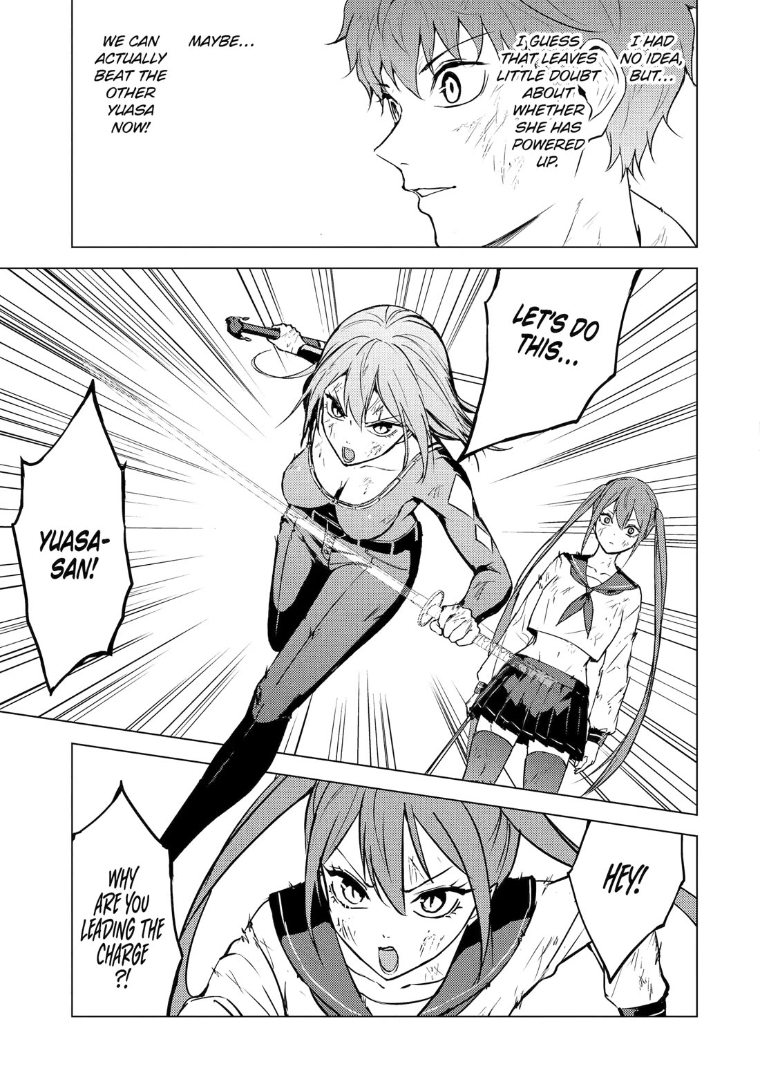 Ore no Genjitsu wa Ren’ai Game?? ka to Omottara Inochigake no Game datta Chapter 84 - Page 38