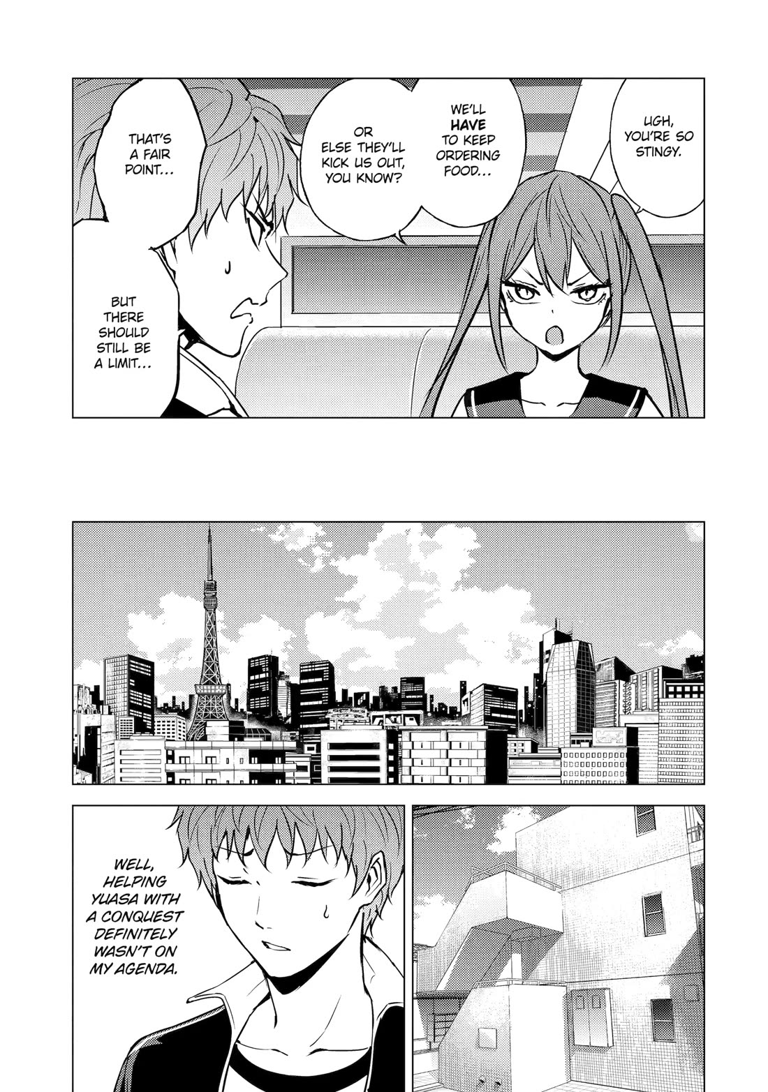 Ore no Genjitsu wa Ren’ai Game?? ka to Omottara Inochigake no Game datta Chapter 86 - Page 11