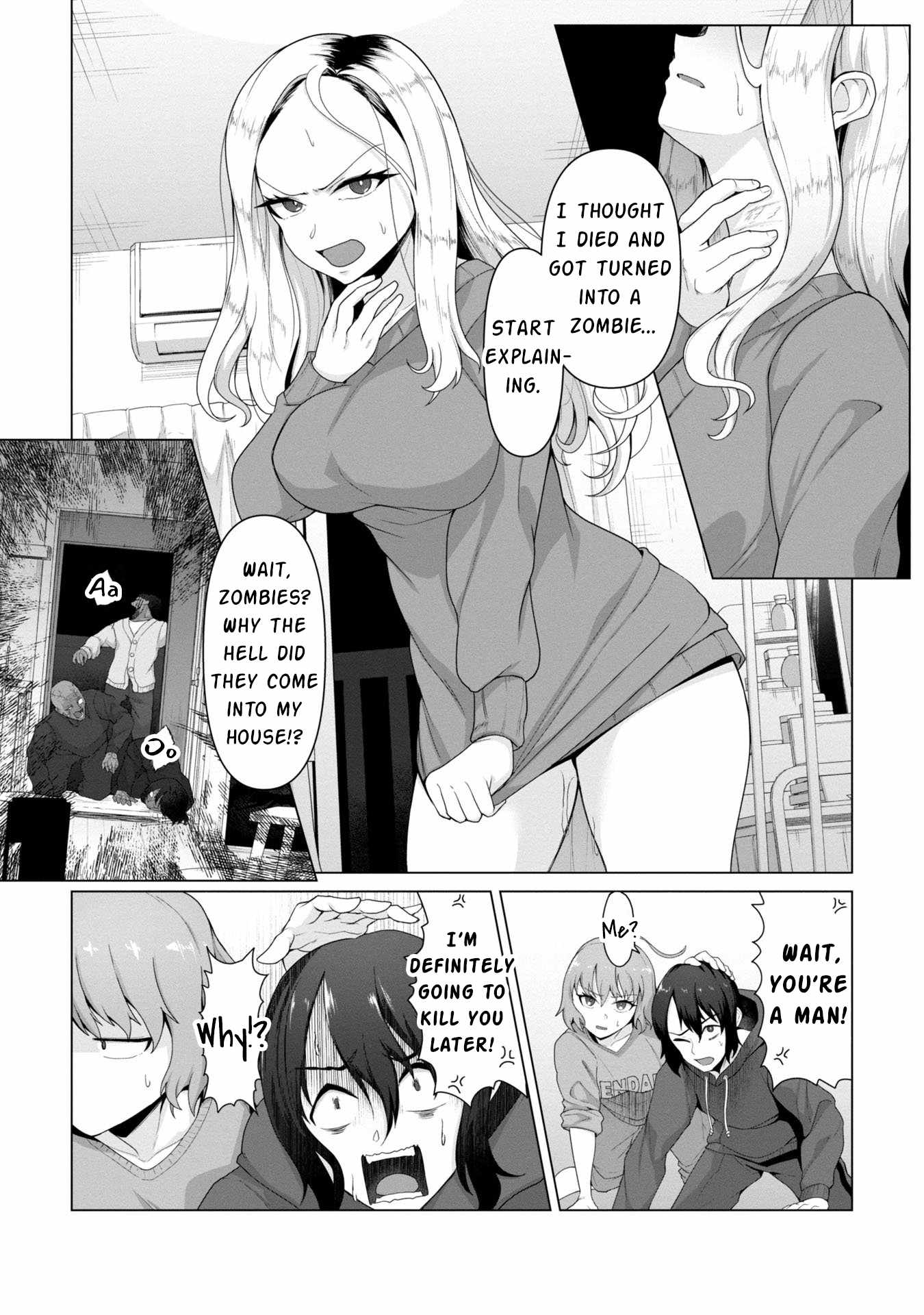 Ore no vaccine dake ga zonbi-ka shita sekai o sukueru Chapter 3 - Page 14